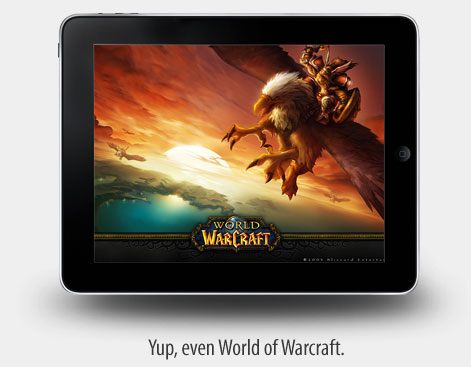 Play World of Warcraft on your iDevice